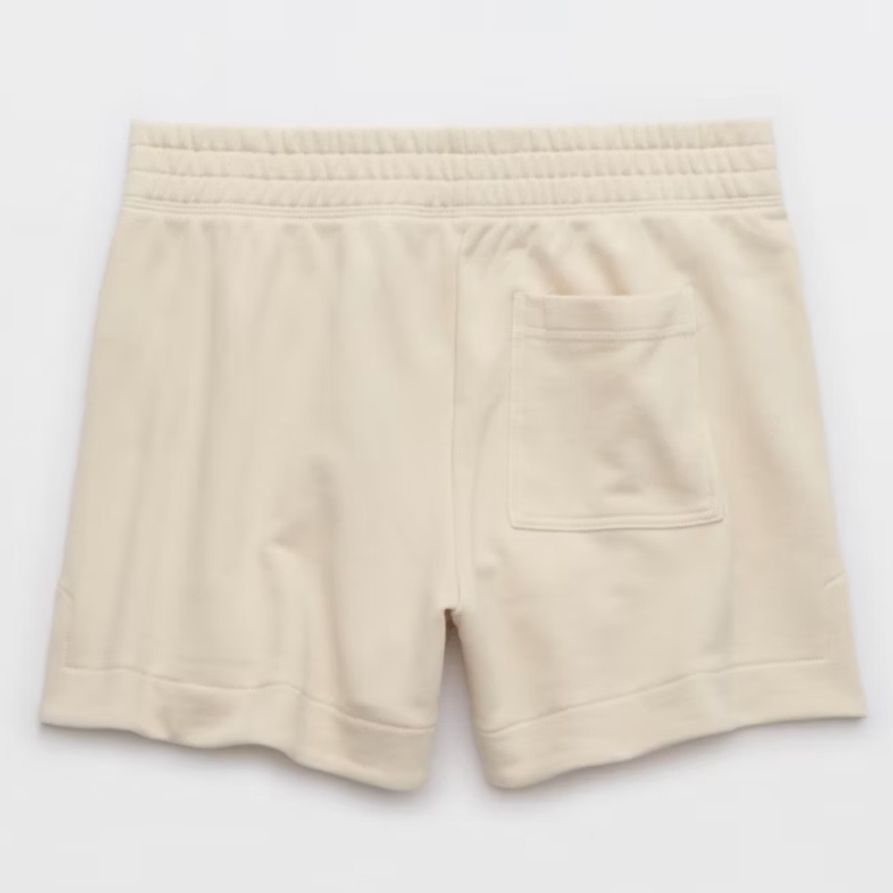 Aerie Sun's Out High Waisted Short Women's Light Tan lounge Shorts - Picture 2 of 10